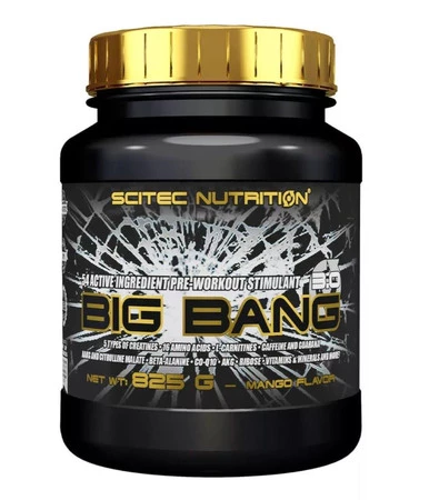 Scitec Nutrition Big Bang 3.0 przedtreningówka 825g smak mango