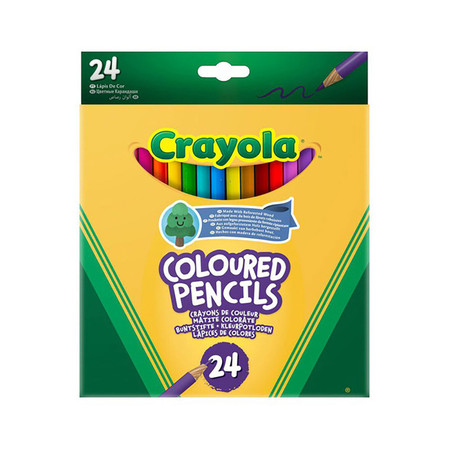 Kredki 24kol ołówkowe 3624 Crayola