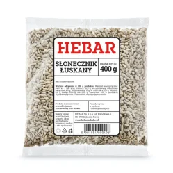 Hebar Słonecznik łuskany 400 g KRÓTKA DATA 2026-08-31