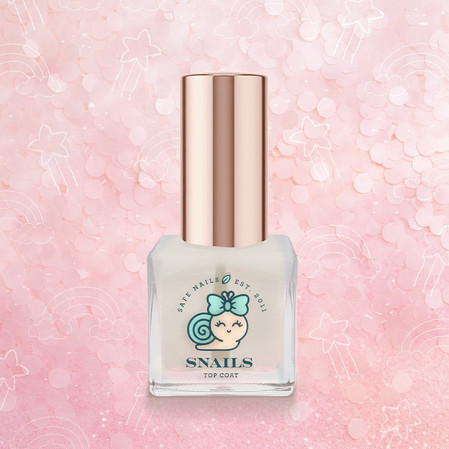 Snails, Biopochodny Top Coat dla dzieci, 5 ml