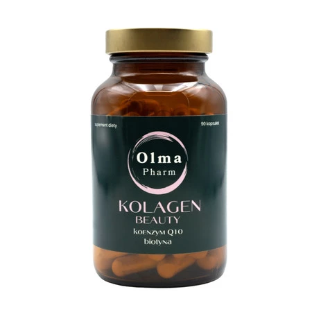 Olma Pharm Kolagen Beauty z Koenzymem Q10 i Biotyną 90 kaps.