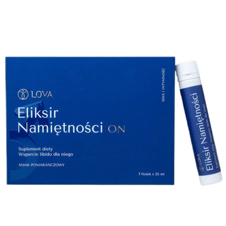 Eliksir Namiętności On suplement diety Truskawka 7x25ml