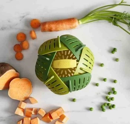 JJ - Koszyk do gotowania na parze, zielony, Bloom