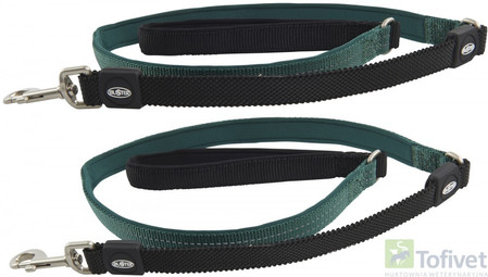BUSTER NEOPRENE BUNGEE Smycz Zielona S/M 120cm