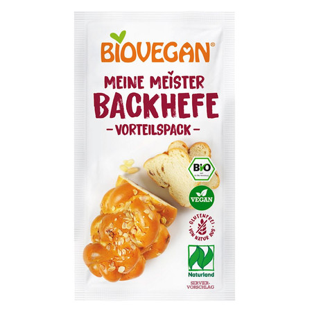BIOVEGAN DROŻDŻE SUSZONE BEZGLUTENOWE BIO 7 g