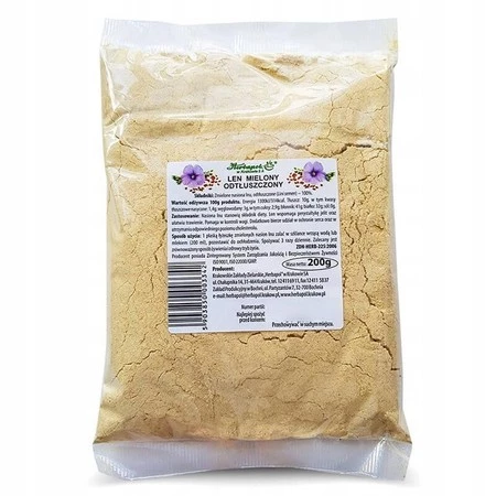 Herbapol – Len mielony odtłuszczony – 100 g 
