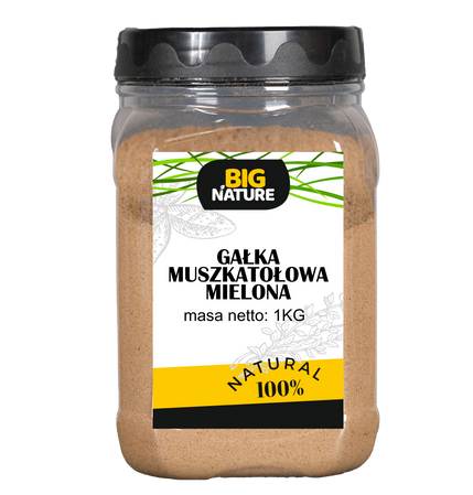 GAŁKA MUSZKATOŁOWA MIELONA 1KG