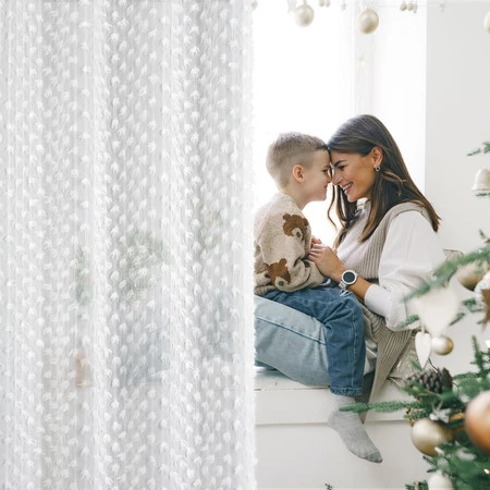 ZASŁONA GOTOWA AURELIA 135 X 250 CM BIAŁY