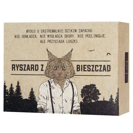 LaQ Ryś Mydło w kostce  dla facetów 