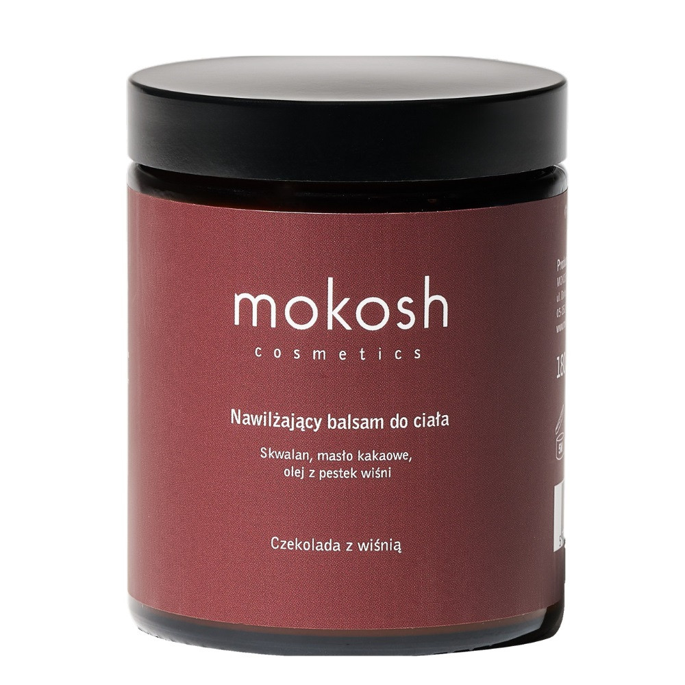 Mokosh − Czekolada z wiśnią, balsam do ciała − 180 ml - Nabea.pl