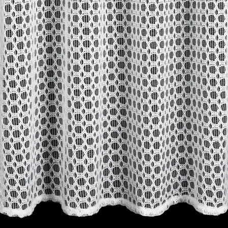 FIRANA GOTOWA CARMEN 140 X 250 CM BIAŁY