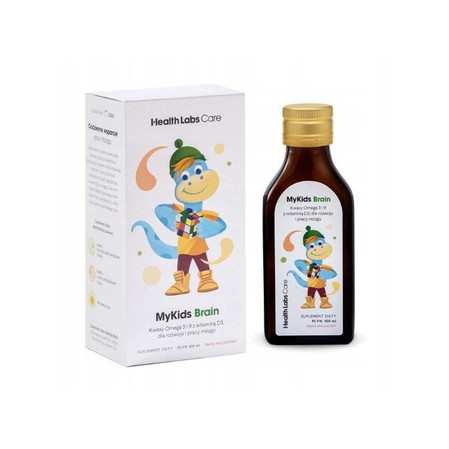 Health Labs Care MyKids Brain - dla prawidłowego rozwoju i pracy mózgu dziecka 100 ml