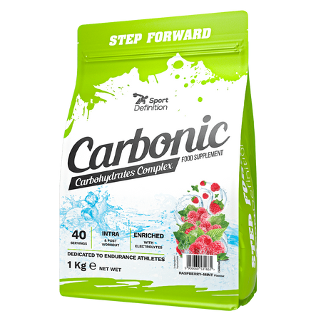 Sport Definition Carbonic odżywka węglowodanowa 1000g smak arbuz wiśnia