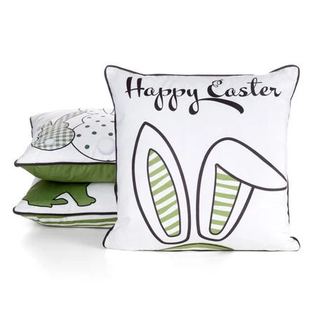 Poszewka Wiosna 45 x 45 cm, Biały