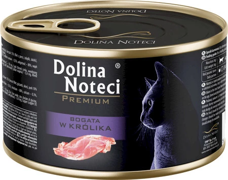 DOLINA NOTECI PREMIUM Kot Królik 185g