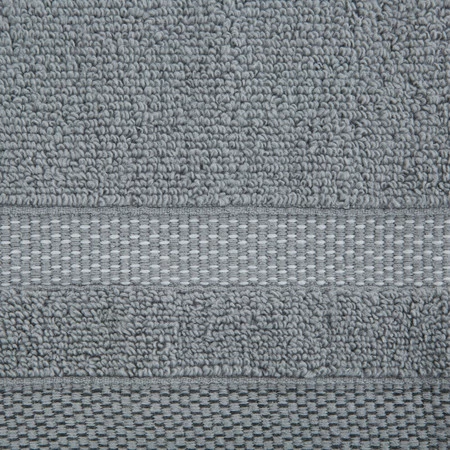 Ręcznik Riki (04), 50 x 90 cm, Stalowy