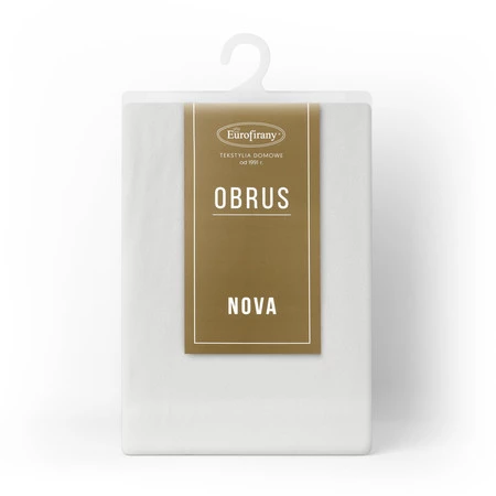 OBRUS MELINDA 140 X 180 CM BIAŁY