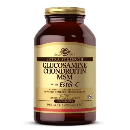 Extra Strength Glucosamine Chondroitin MSM with Ester-C® (180 tabl.)