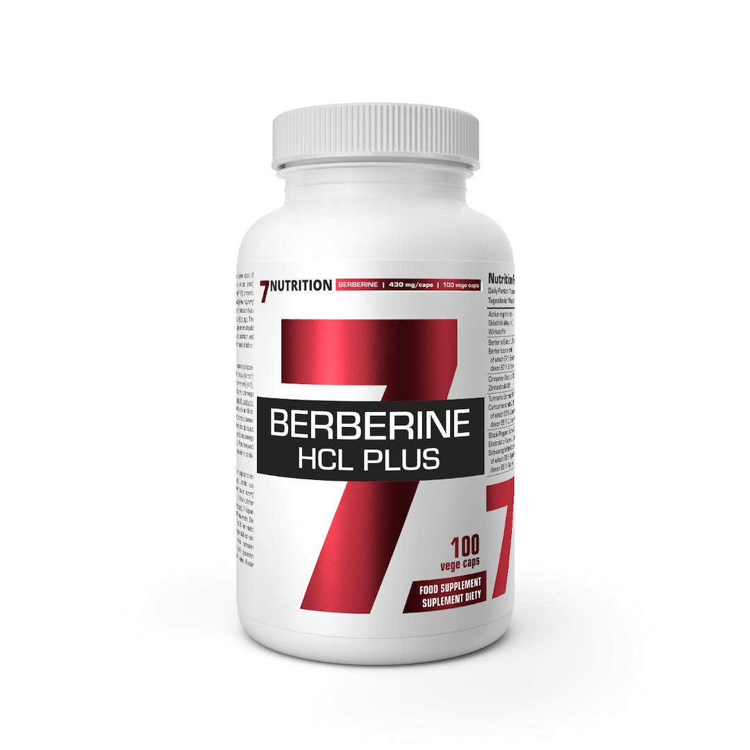 7NUTRITION BERBERINE HCL PLUS Berberyna 100 kaps. vege - Nabea.pl