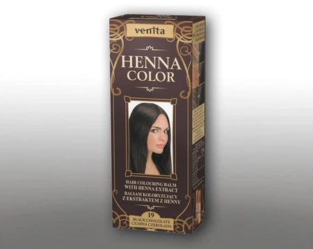 VENITA henna tuba 019 czarna czekolada