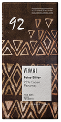 Vivani − Czekolada gorzka 92 % BIO − 80 g
