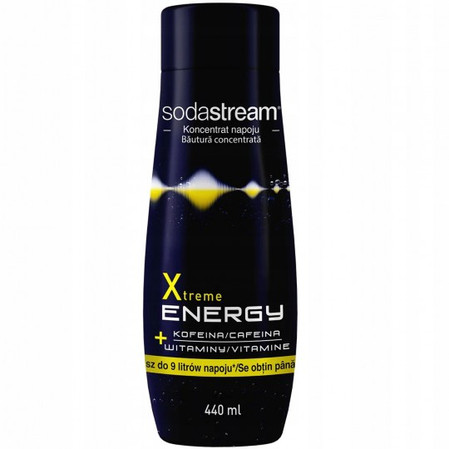 Zestaw: 3x SodaStream Syrop koncentrat Xtreme Energy 440 ml