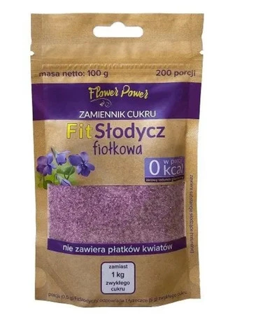 FITSŁODYCZ fiołkowa doypack 100g - 200 porcji
