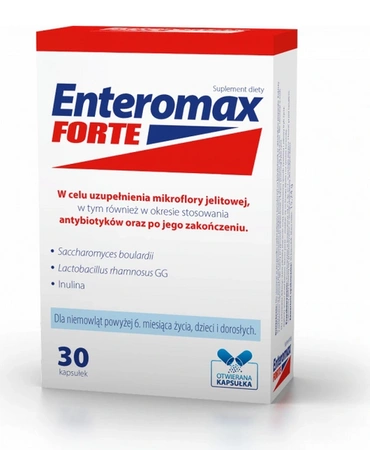 Enteromax Forte 30 kapsułek