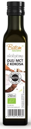 Batom − Olej MCT z kokosa BIO − 250 ml