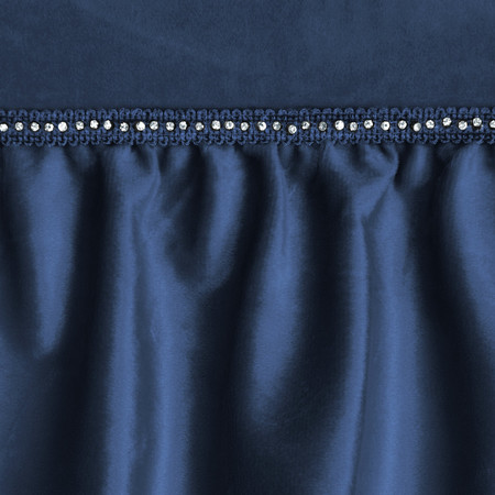 ZASŁONA GOTOWA SAMI 140 X 250 CM GRANATOWY