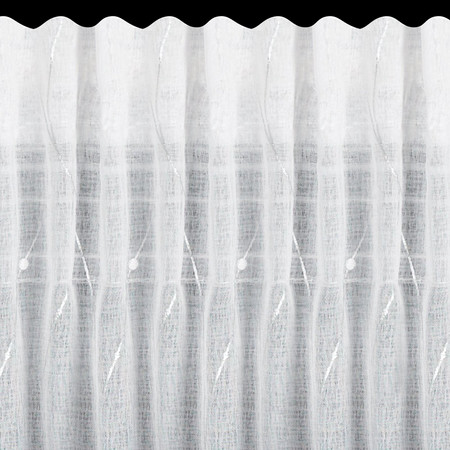 FIRANA GOTOWA ARLENA NA TAŚMIE 140 X 270 CM BIAŁY