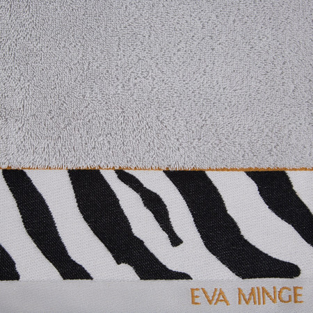 Ręcznik Eva 22 50 x 90 cm, Srebrny