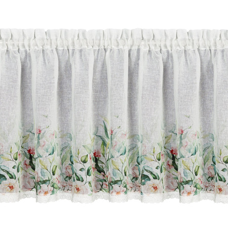 Firana gotowa Estera na Taśmie 150 x 60 cm, Biały