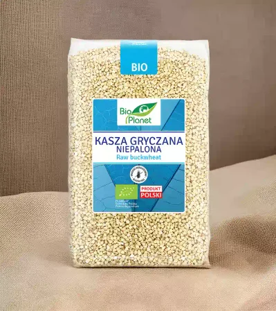 Bio Planet - Kasza gryczana niepalona bezglutenowa Bio - 2 kg 