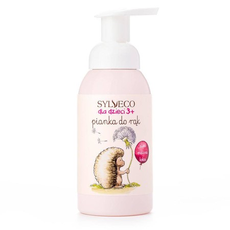 Sylveco dla dzieci 3+ - Pianka do rąk, malina - 290ml