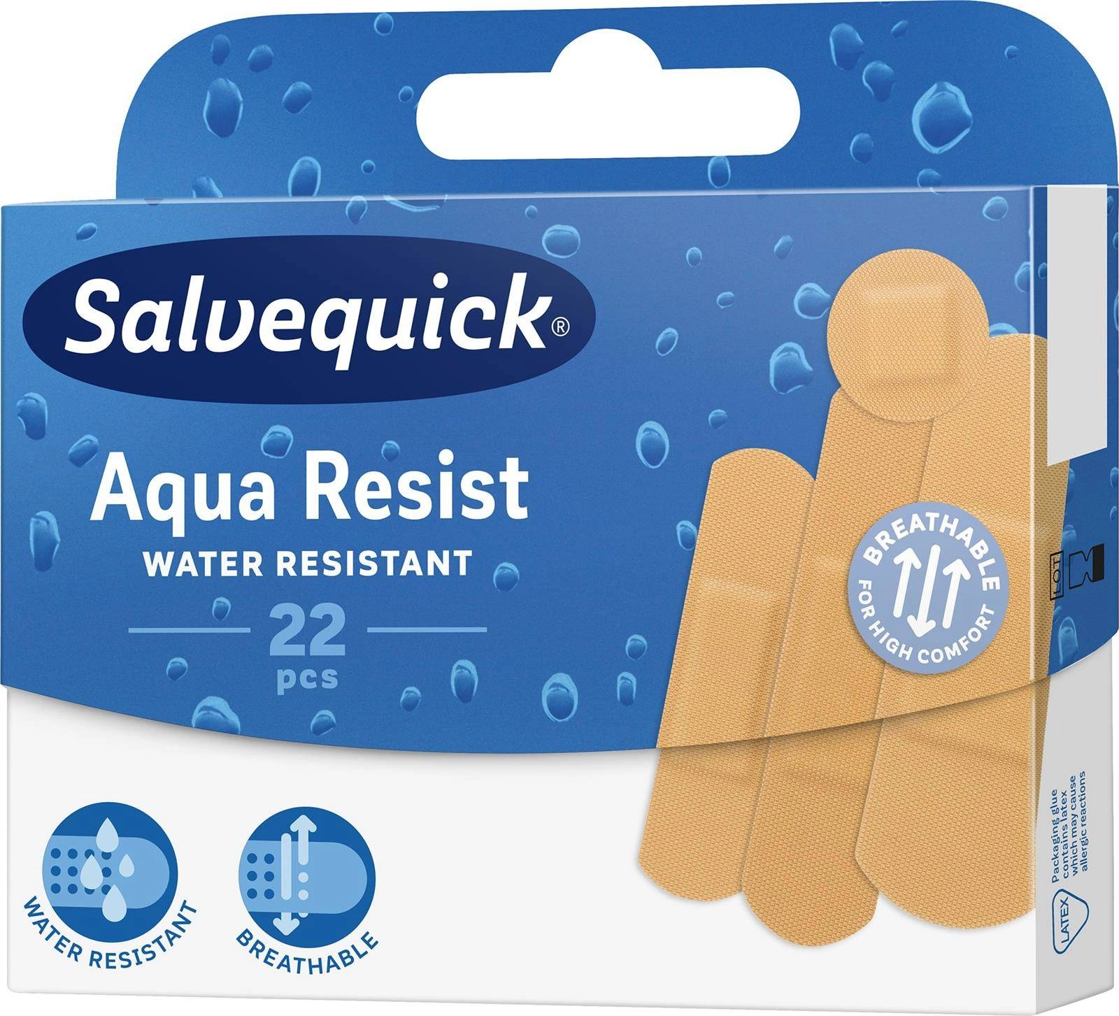 Aqua Resist wodoodporne plastry opatrunkowe 22szt.