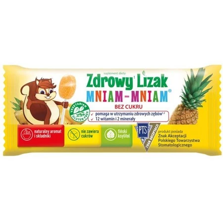 Zdrowy Lizak Mniam Mniam 6G Ananas