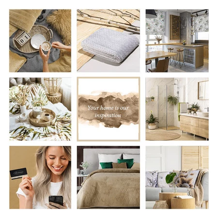 ZASŁONA GOTOWA BLANKA 140 X 250 CM BEŻOWY