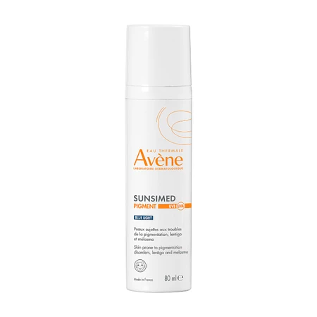Avène Sunsimed Pigment Blue Light Wyrób medyczny SPF 50+ 80 ml