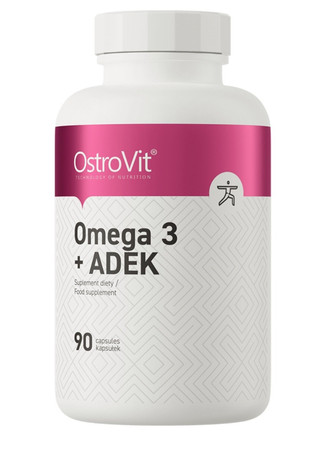 OstroVit Omega 3 + ADEK 90 kaps.
