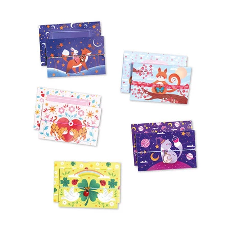 Janod Zestaw kreatywny do tworzenia biżuterii Bransoletki życzeń 8+