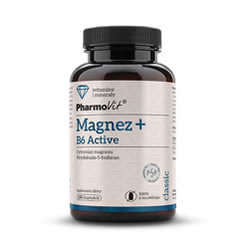 Pharmovit Magnez z Witaminą B6 - 120 kaps.
