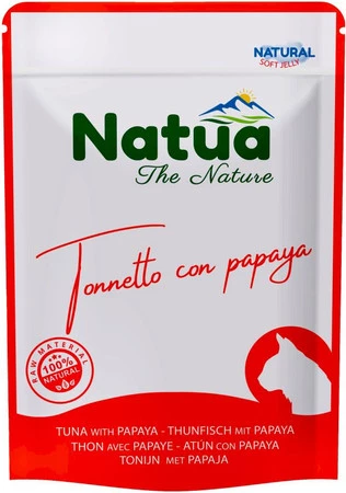 NATUA The Nature Tuńczyk Papaja Saszetka 70g