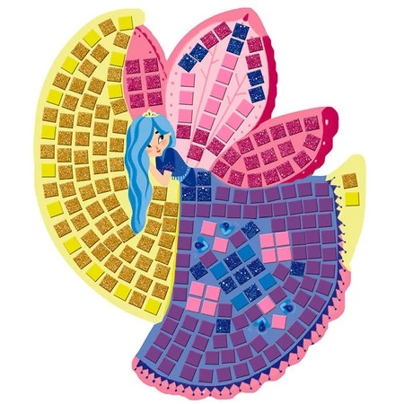 Janod Zestaw kreatywny Mozaika Wróżki 5+