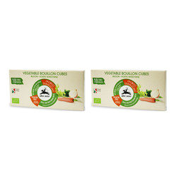 Zestaw: 2x Alce Nero − Bulion, kostki warzywne Bio − 100 g