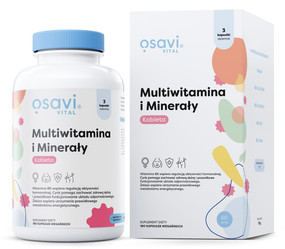 Osavi Multiwitamina i Minerały Kobieta 180 kaps.