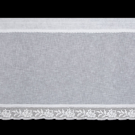 Firana gotowa Lari na Taśmie 150 x 60 cm, Biały