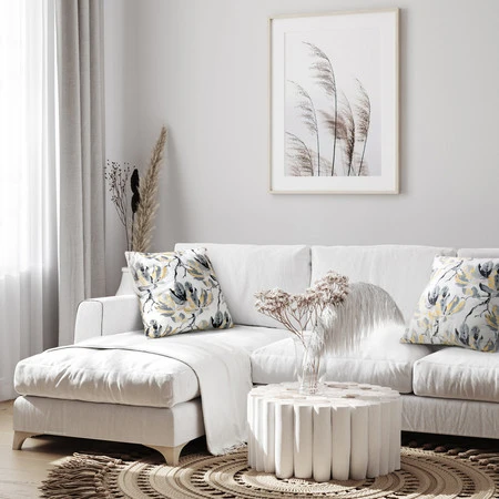 POSZEWKA MELISA 40 X 40 CM BIAŁY