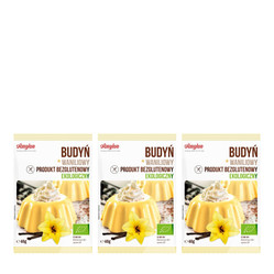 Zestaw: 3x Amylon − Budyń waniliowy bezgl. − 40 g