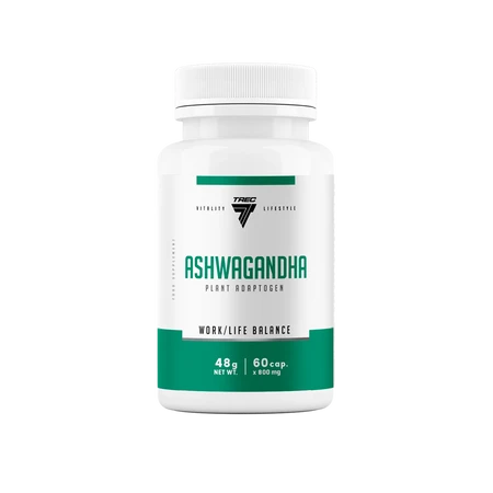 Trec ASHWAGANDHA 666 mg na redukcję stresu 60 kaps.